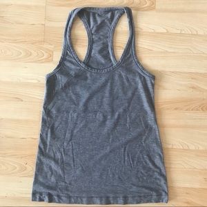lululemon athletica cotton racerback Gray 8